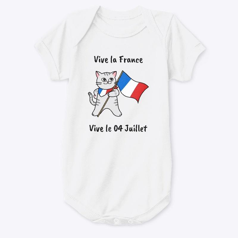 VIVE LA FRANCE, VIVE LE 04 JUILLET